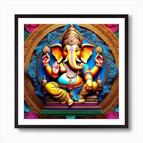 Ganesha 12 Art Print