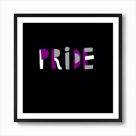 Asexual Pride Art Print