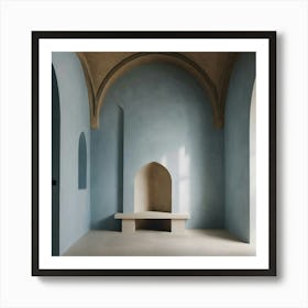 Room With Arches 1 Art Print