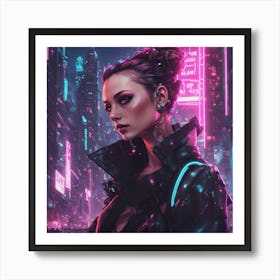 Cyberpunk 5 Art Print