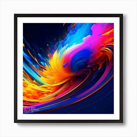 Abstract Painting 1 Art Print