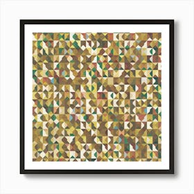 Geometric Pattern 14 Art Print