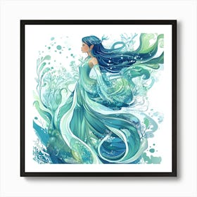 Mermaid 18 Art Print