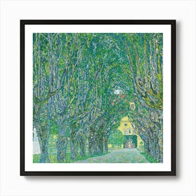 Avenue Of Trees By Gustav Klimt 1 Art Print