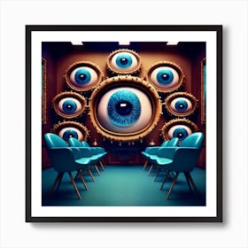 Waiting Room DMT Art Print