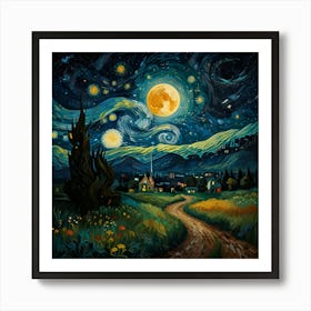 Starry Night 11 Art Print