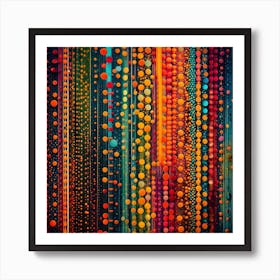 Abstract at Night Art Print