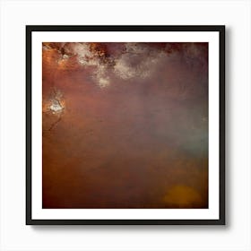 Abstract Rusty Sky Art Print