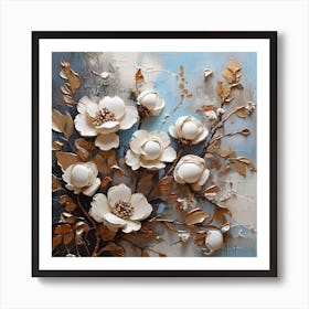 Flower branch 1 Art Print