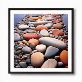 Pebbles Art Print