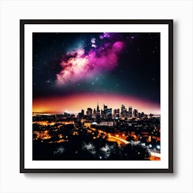 San Francisco Skyline Art Print