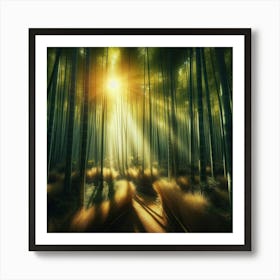 Bamboo Forest 27 Art Print