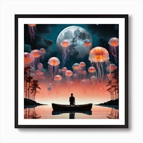 Jellyfish 1 Art Print