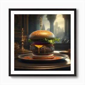 Burger 53 Art Print