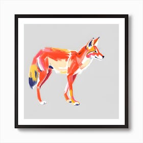 Ethiopian Wolf 04 1 Art Print