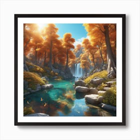 Autumn Forest Art Print