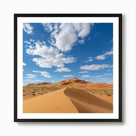 Sahara Desert Art Print