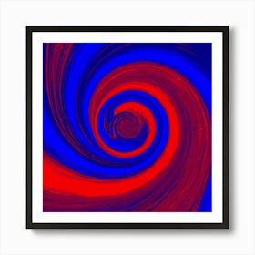 Abstract Swirl - Abstract Swirl Stock Videos & Royalty-Free Footage Art Print