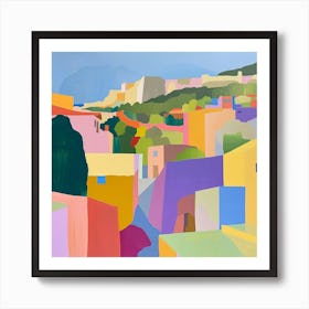 Abstract Travel Collection Athens Greece 1 Art Print