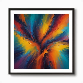 Abstract Painting 199 Art Print