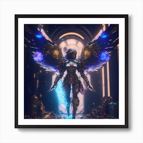 Angel Of War Art Print