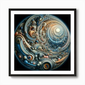 Fractal Universe 4 Art Print