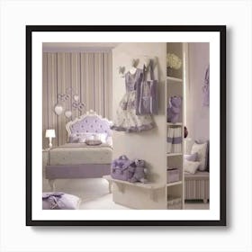 Girl'S Bedroom Art Print