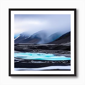 Iceland - Blue Lagoon Art Print