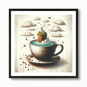 Coffee Cup 76 Art Print