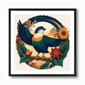 Bird Of Paradise Art Print