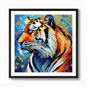 Tiger 9 Art Print