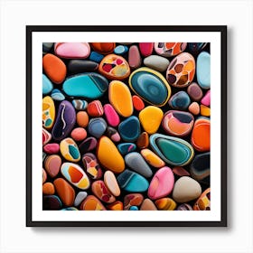 Pebbles Art Print