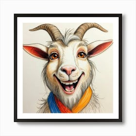 Goat! 28 Art Print