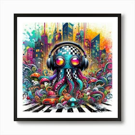 Octopus 15 Art Print