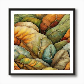 Autumn Leaves Art Print