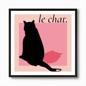 Le Chat 1 Art Print