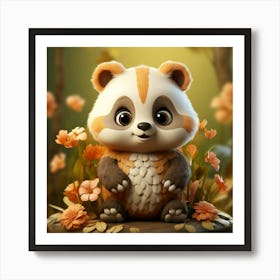 Red Panda 7 Art Print