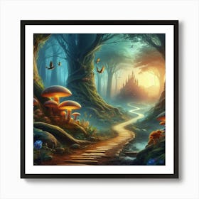 Fairytale Forest Art Print