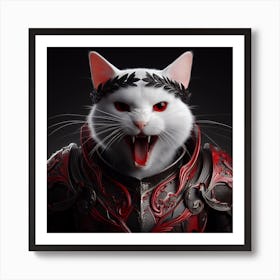 Lord Of The Rings Cat Art Print