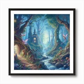 Fairy Forest 19 Art Print