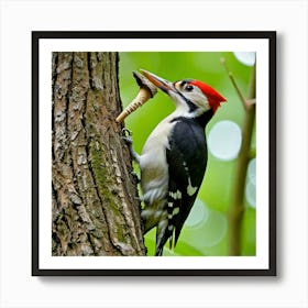 Woodpecker 5 Art Print