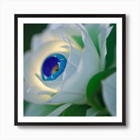 Eye Of The Flower Art Print