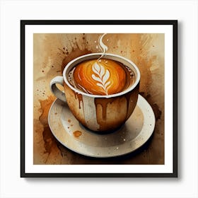 Coffee Cup 2 Art Print