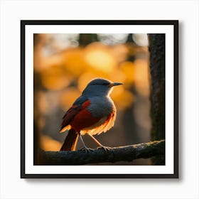 Red-Winged Blackbird Art Print