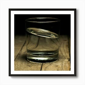 Glass Of Water Art Print