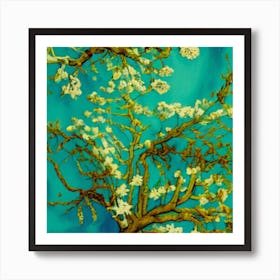 Almond Blossom, Vincent Van Gogh Living Room Art Print