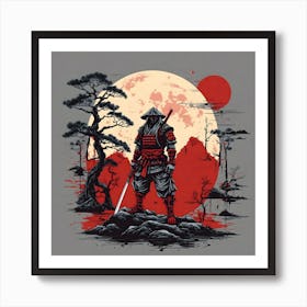 Samurai 3 Art Print