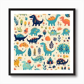 Dinosaurs Art Print