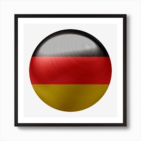 Germany Flag Europe Country Art Print