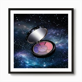 A Celestial Infused Makeup Palette Boasting Interstellar Radiance And Twinkling Shimmer Encapsulat (6) Art Print